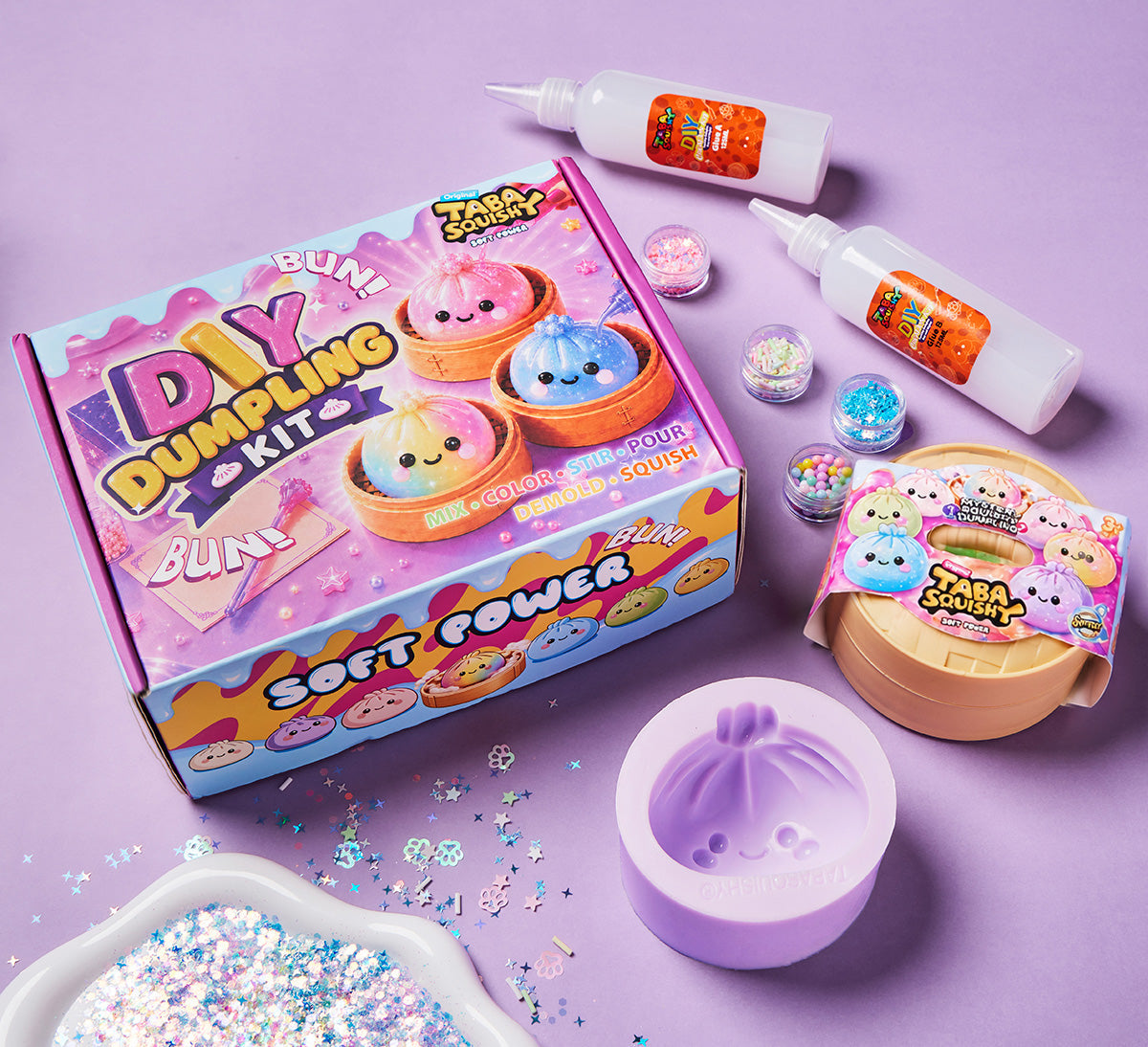 DIY Dumpling Squishy Kit