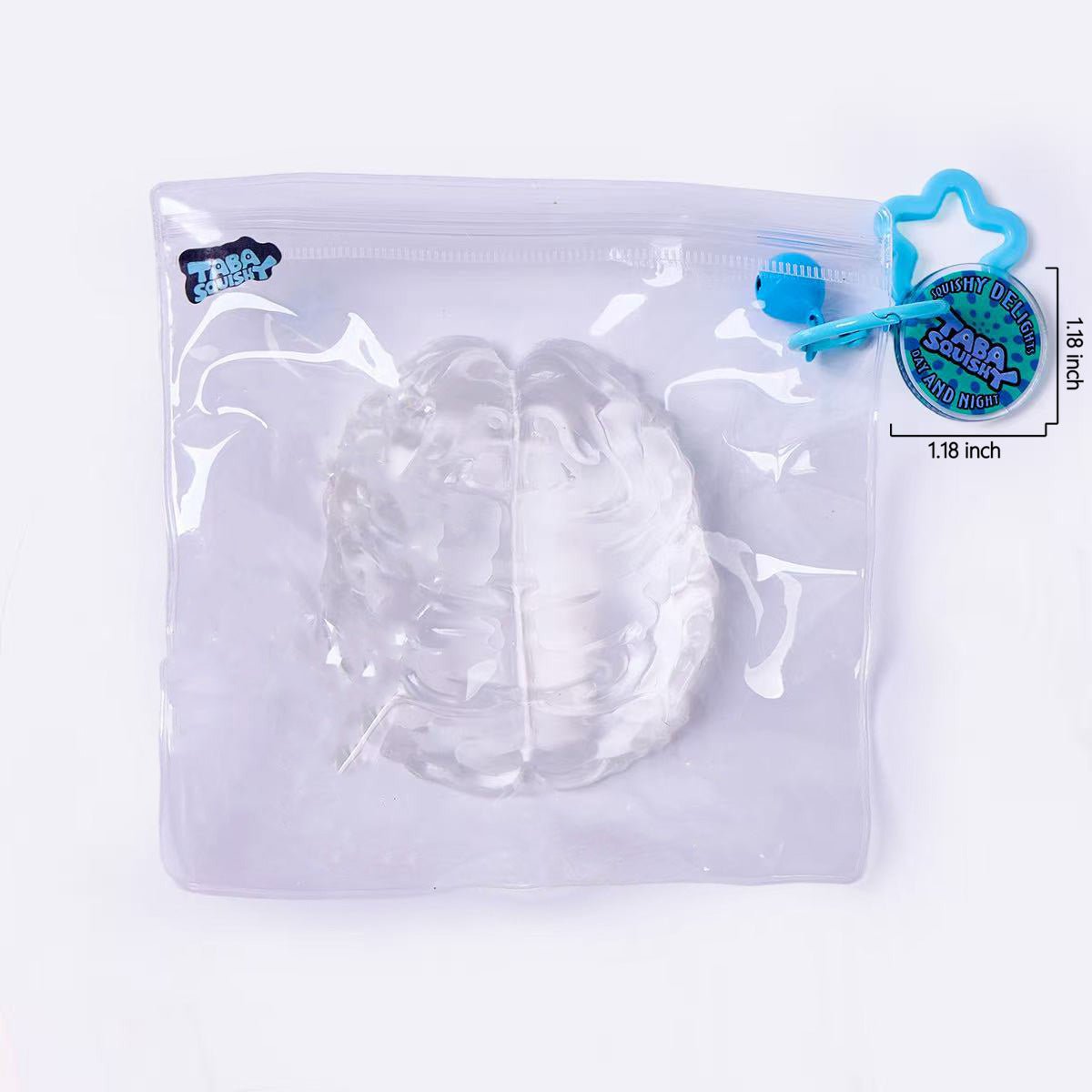 Clear Brain Taba Squishy
