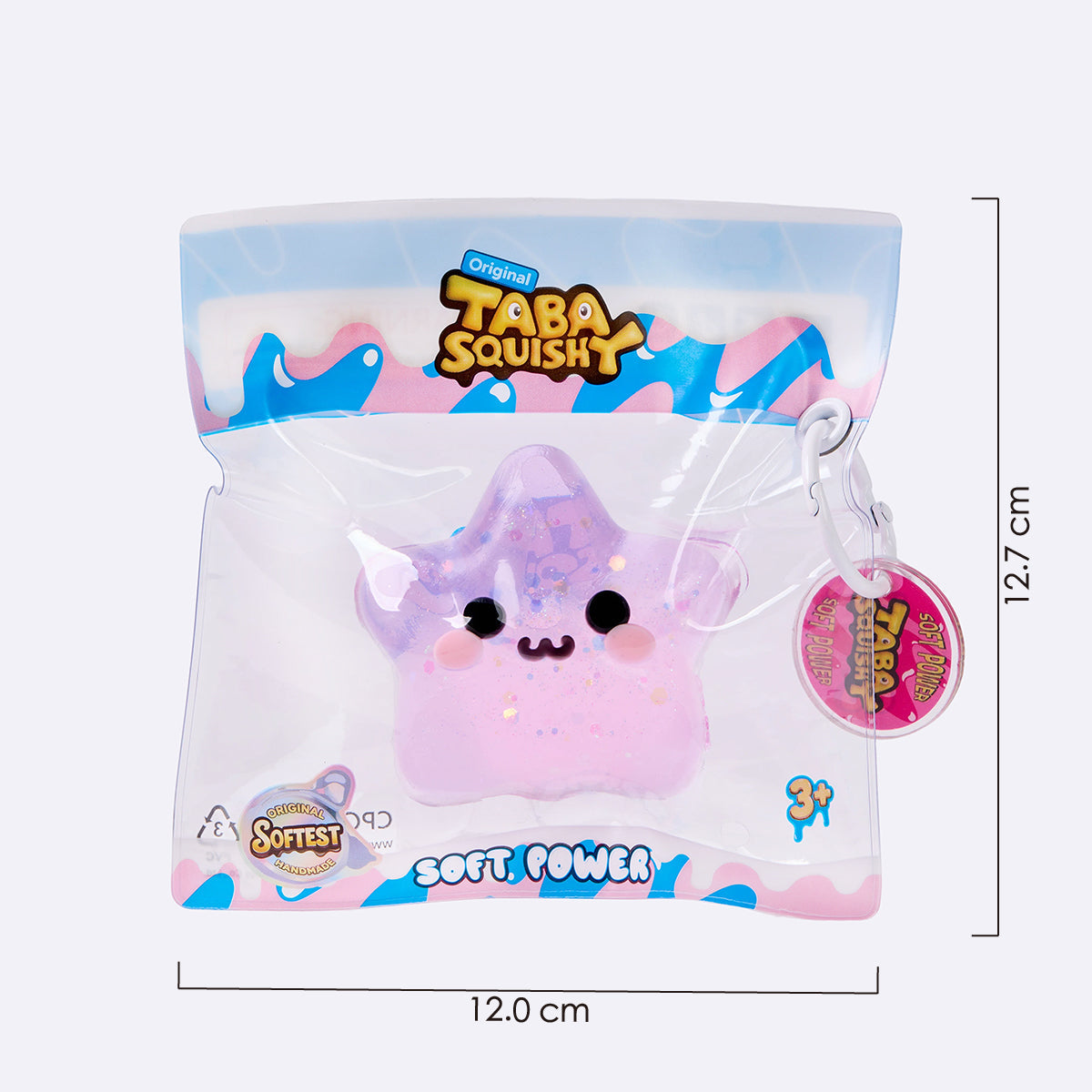 Pink Sassy Star Taba Squishy
