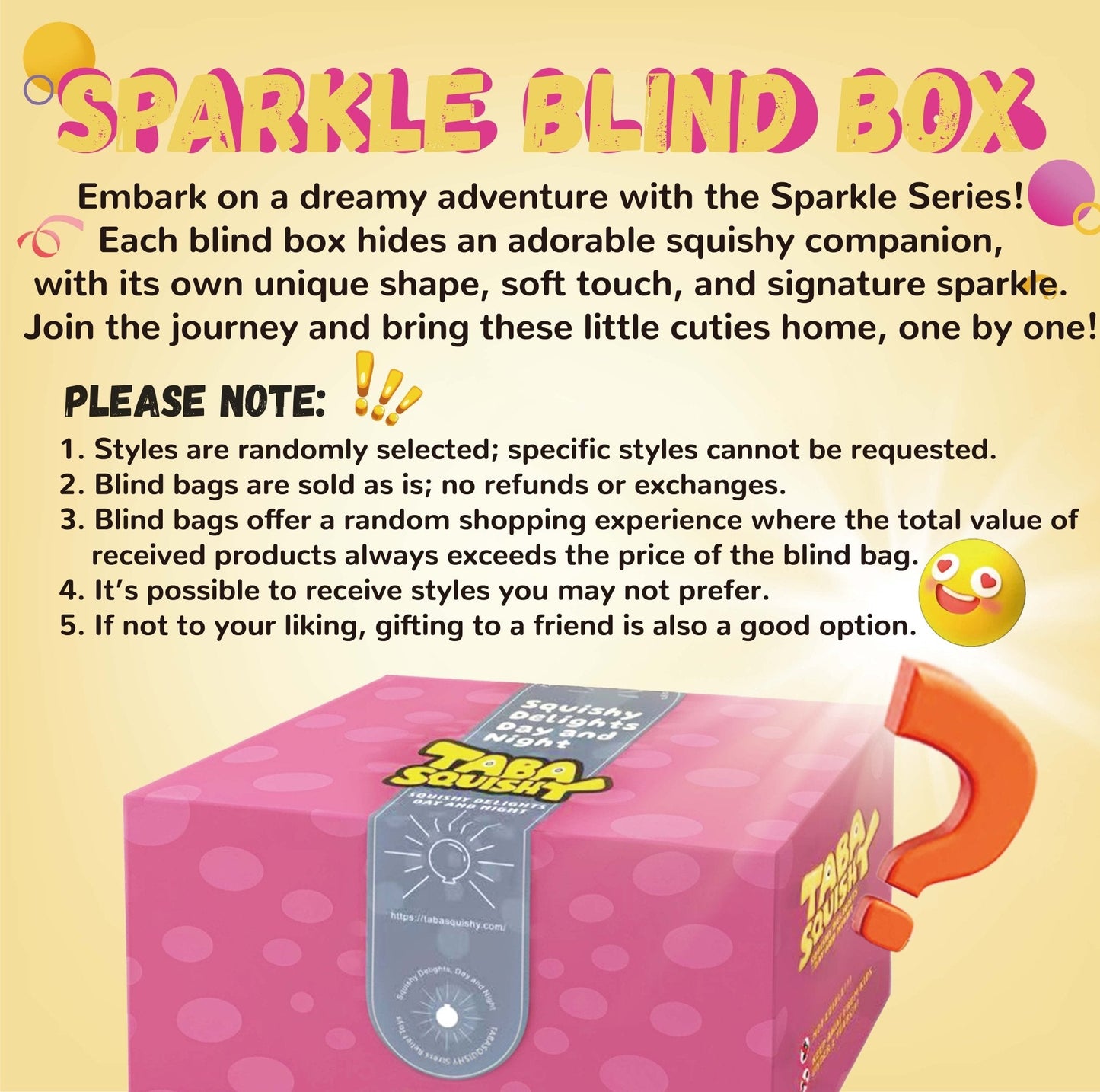 Blingbling Blind Bag Taba Squishy