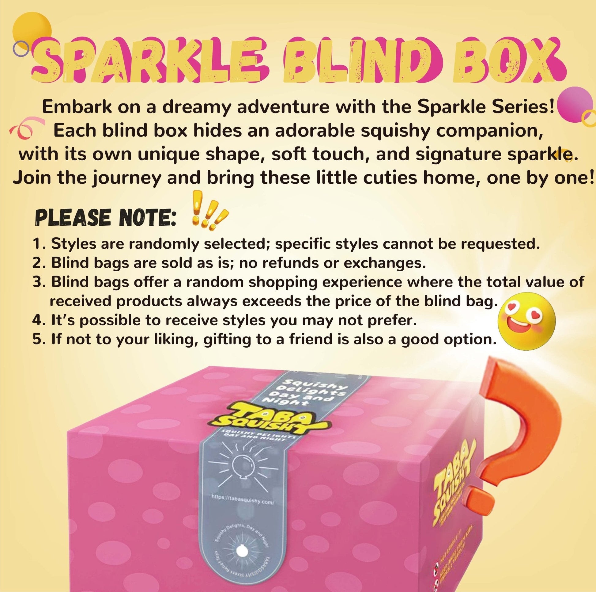 Blingbling Blind Bag Taba Squishy