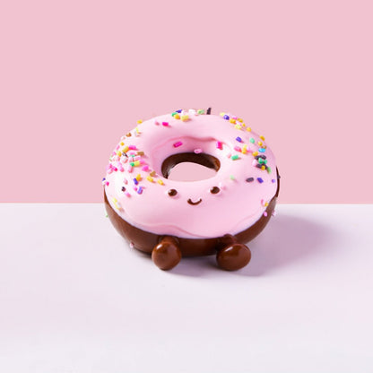 Cute Chocolate-pink Donut Taba Squishy