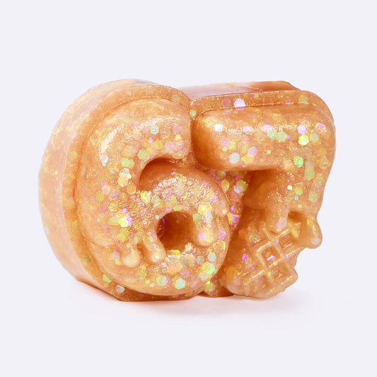 Gold Chunky Glitter Six Seven 67 Taba Squishy