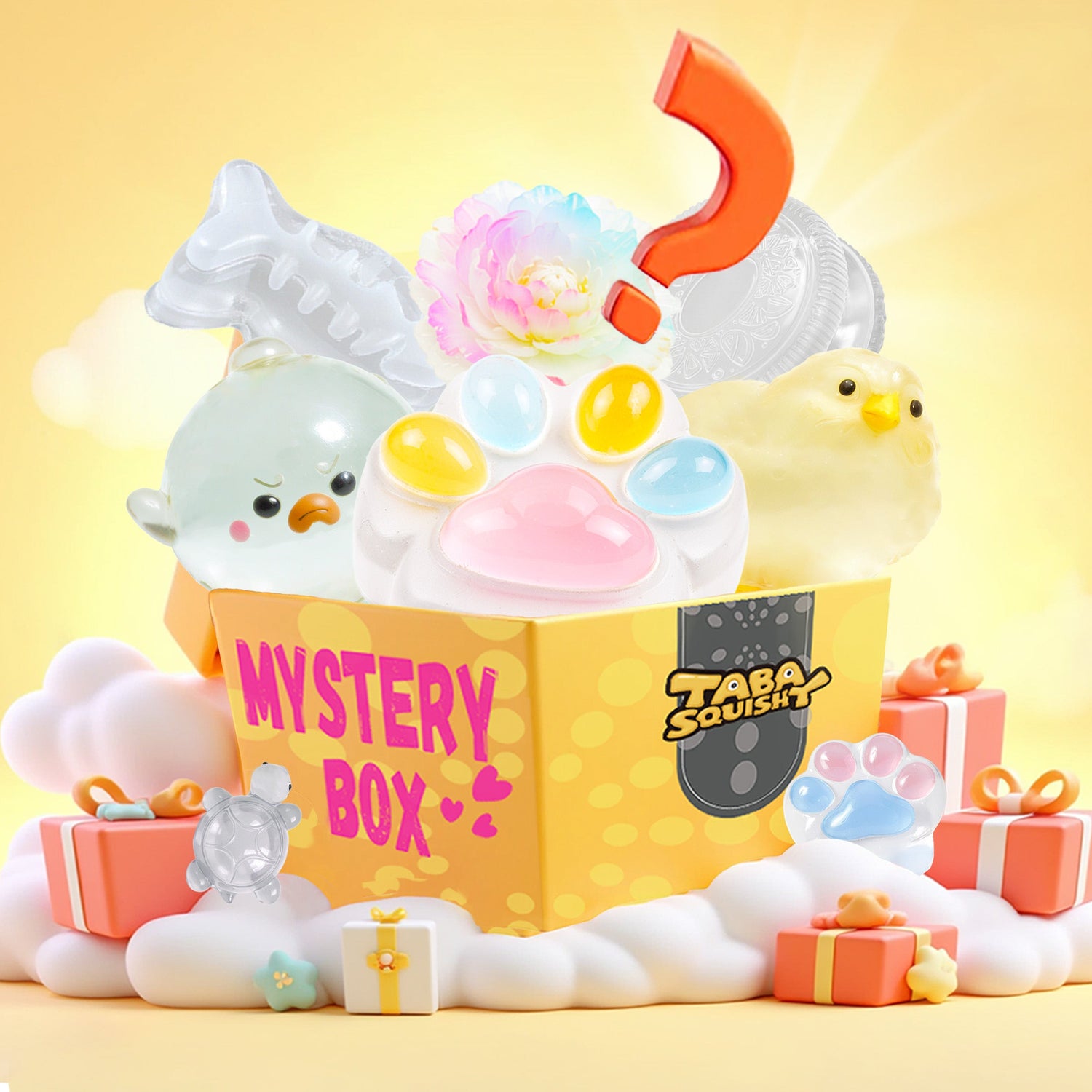 Transparent Blind Bag Taba Squishy