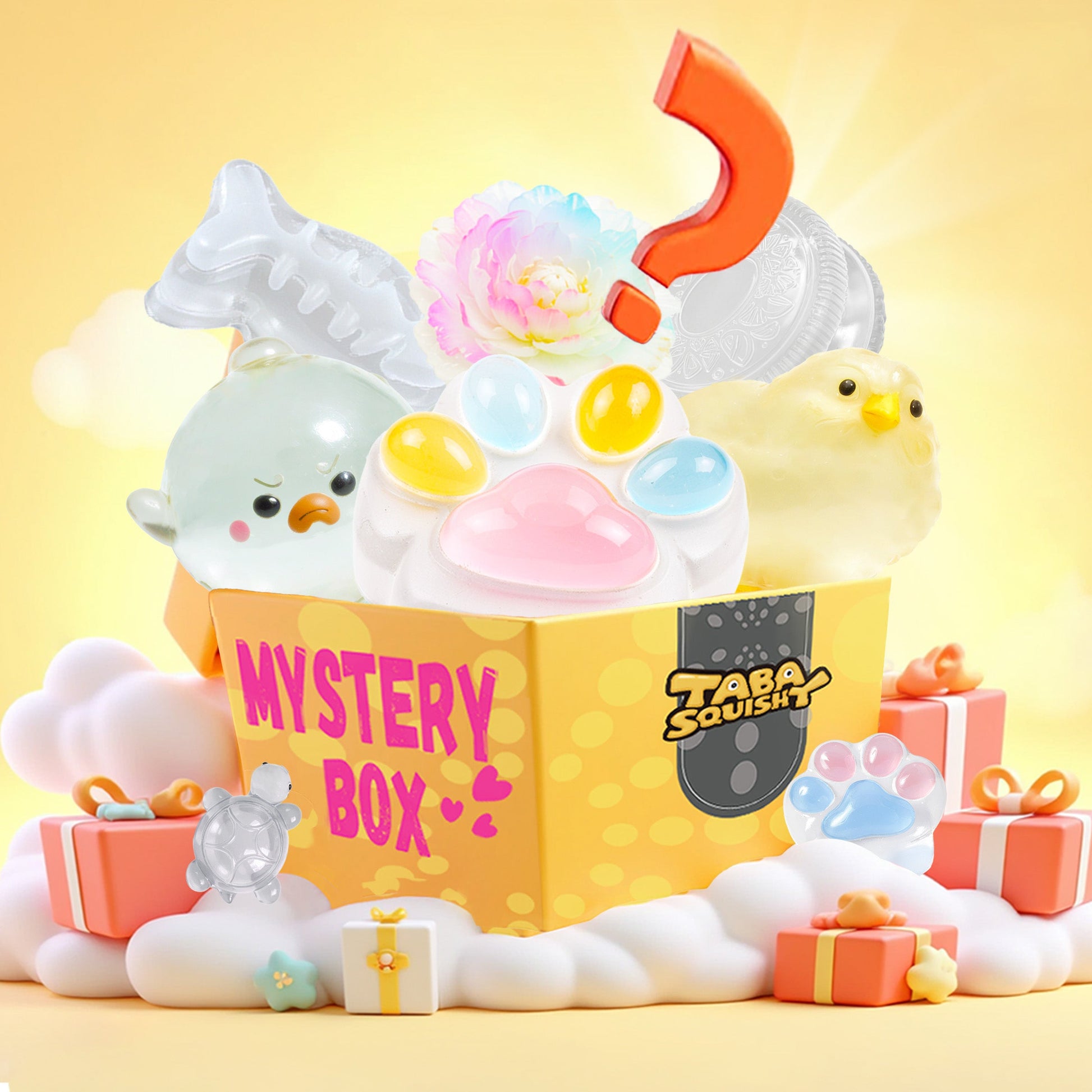 Transparent Blind Bag Taba Squishy