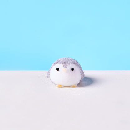Flocked Mini Penguin Taba Squishy