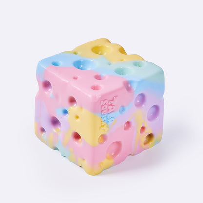 Tie-Dye Pastel Cheese Taba Squishy