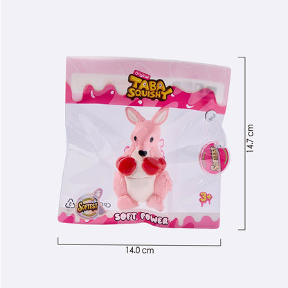 Pink Kangaroo Taba Squishy