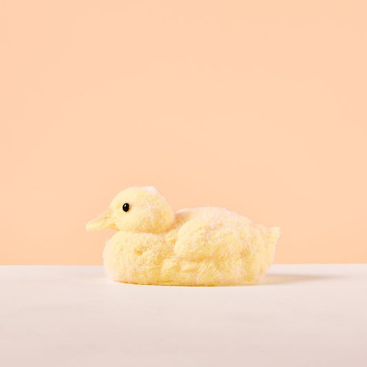 Flocked Duck Taba Squishy