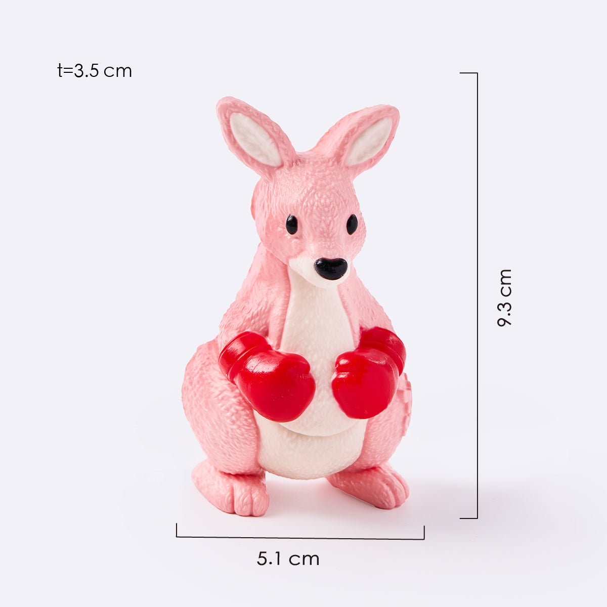 Pink Kangaroo Taba Squishy