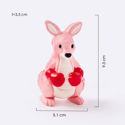 Pink Kangaroo Taba Squishy
