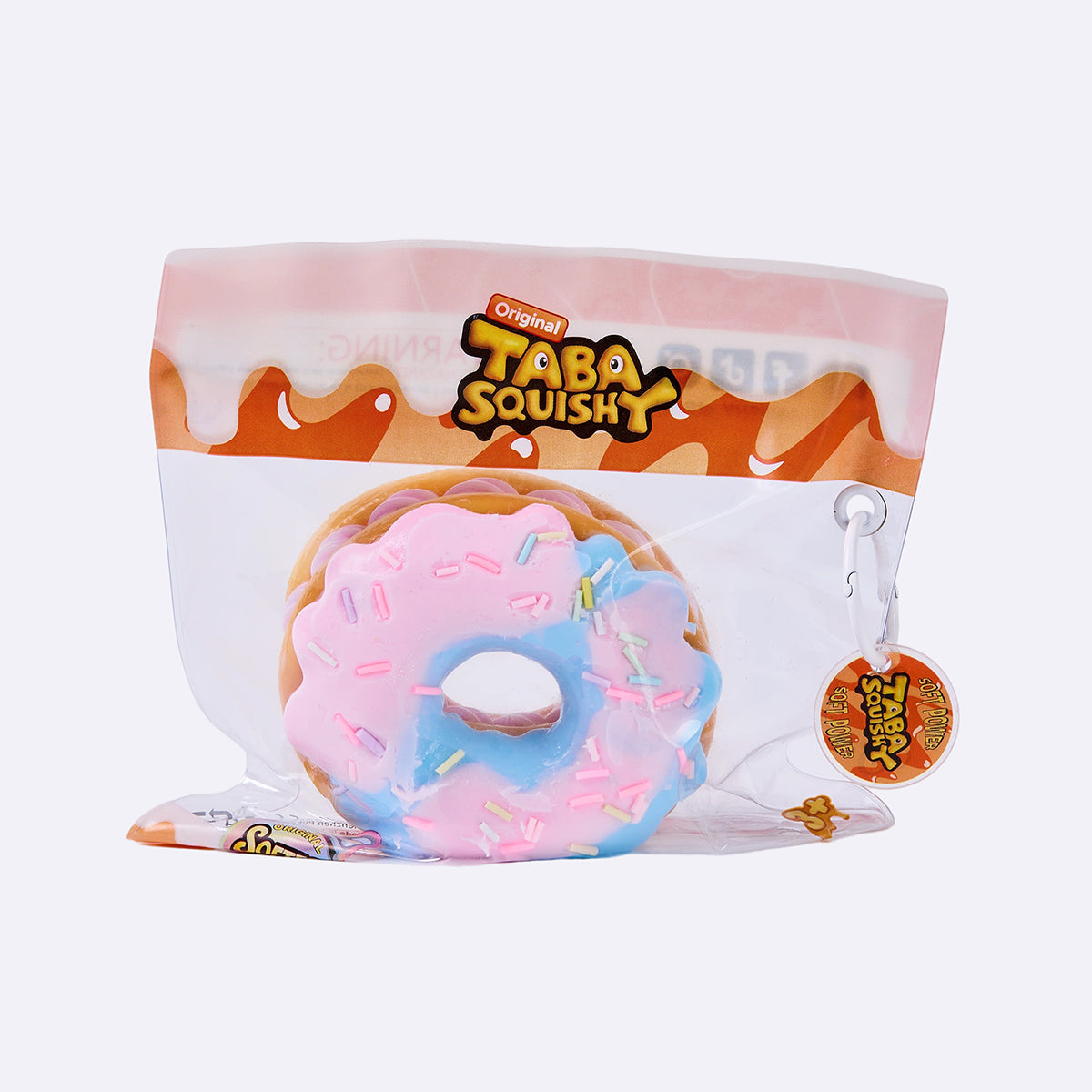 Rainbow Filled Donut Taba Squishy