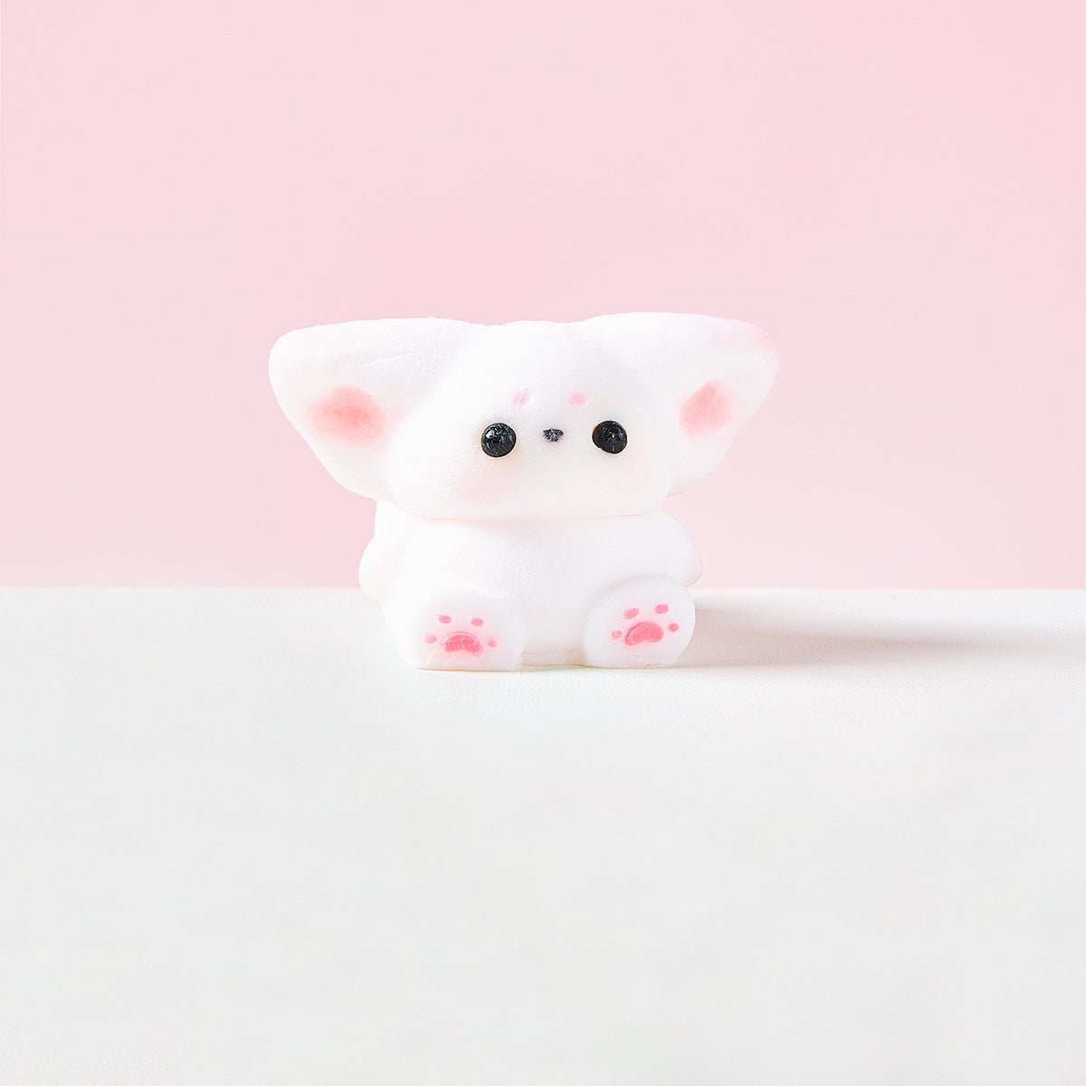 Flocked Cute Fox Taba Squishy