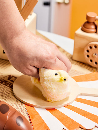 Flocked Chick Taba Squishy