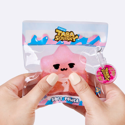 Rose Pink Sassy Star Taba Squishy