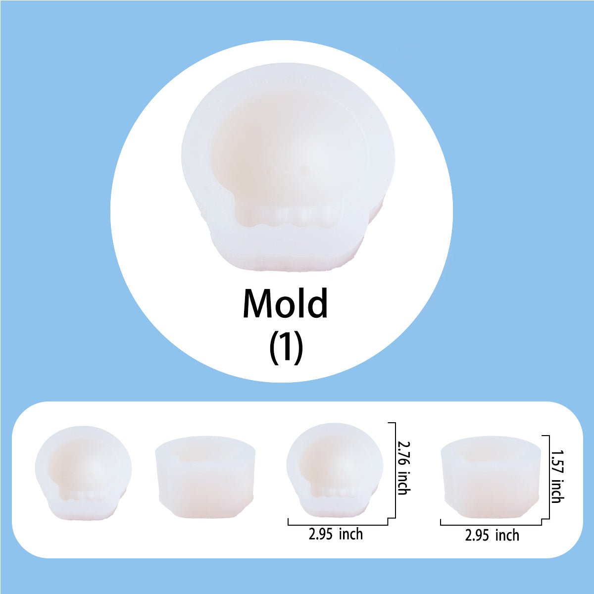Jellyfish Taba Squishy DIY Mold Set
