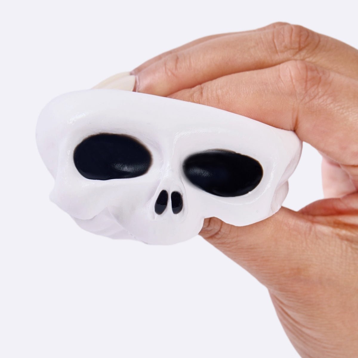 100g White Skull Taba Squishy