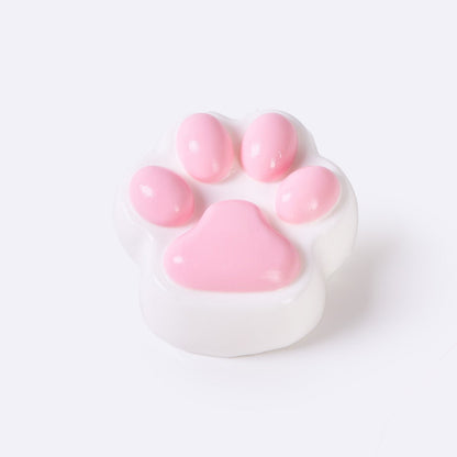 45g White-pink Paw Taba Squishy