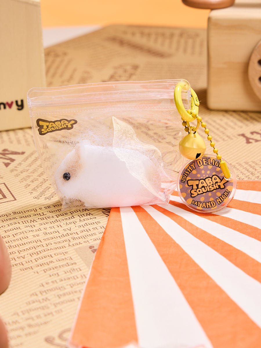 Flocked Mini Guinea Pig Taba Squishy