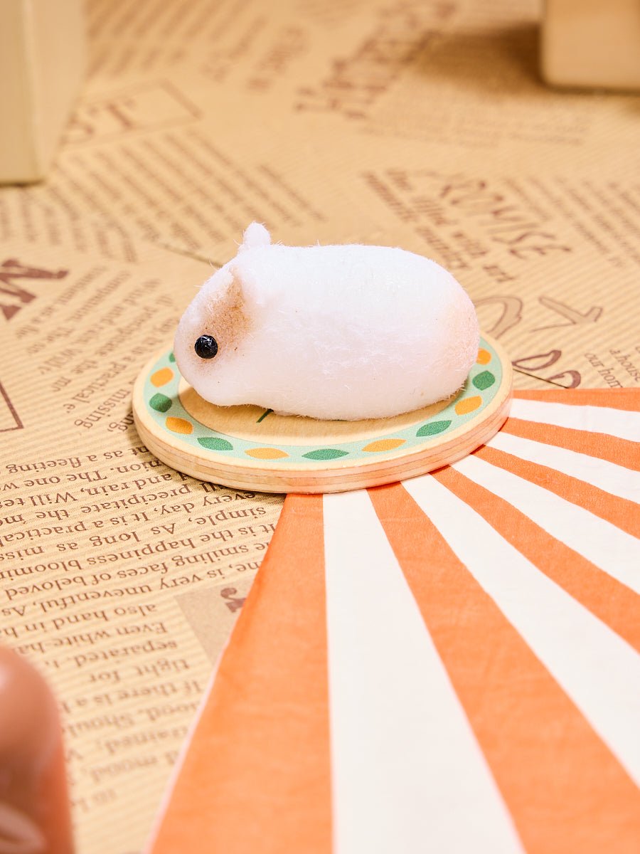 Flocked Mini Guinea Pig Taba Squishy