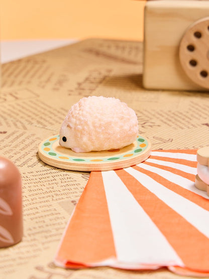 Flocked Mini Hedgehog Taba Squishy
