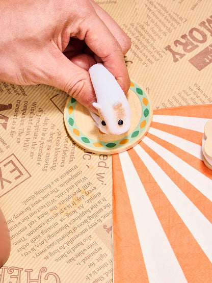 Flocked Mini Guinea Pig Taba Squishy