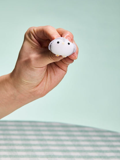 Flocked Mini Penguin Taba Squishy