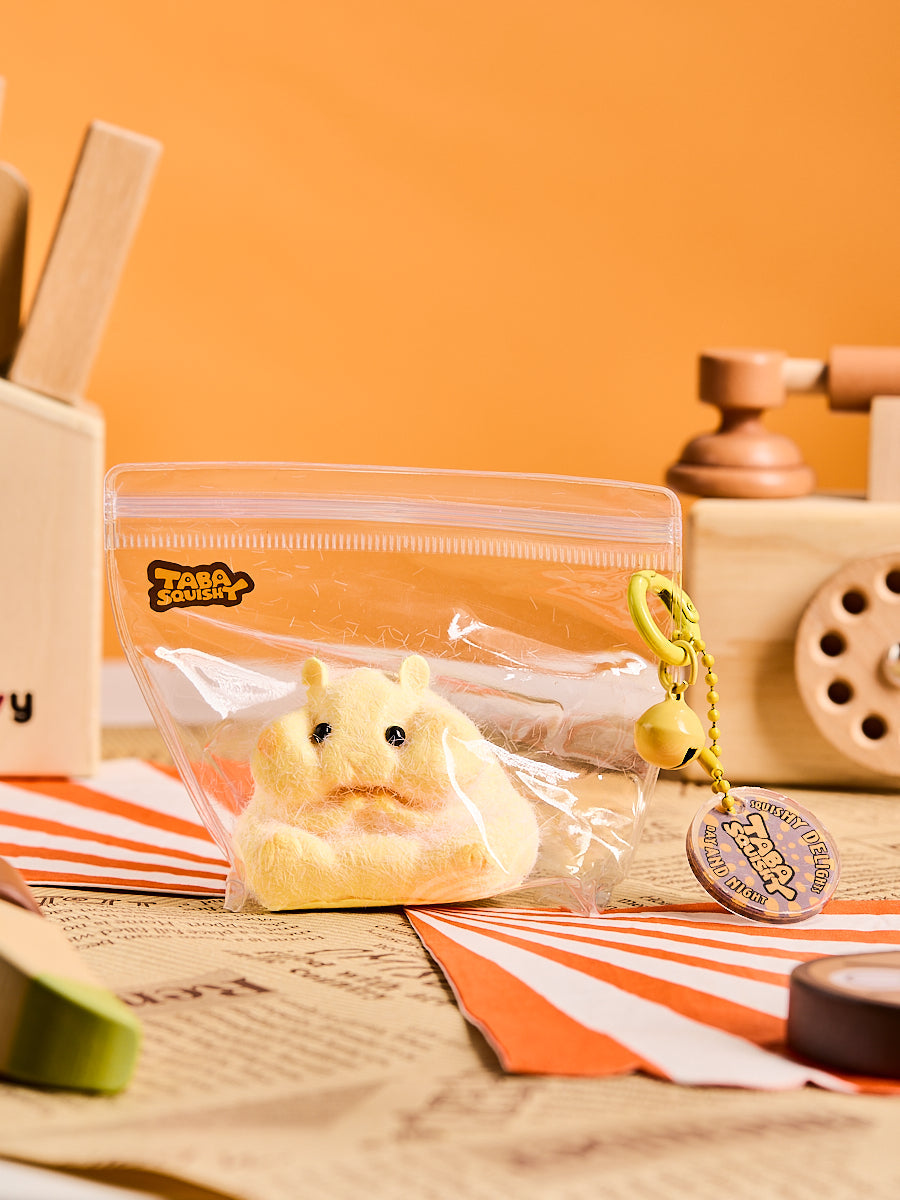 Flocked Hamster Taba Squishy