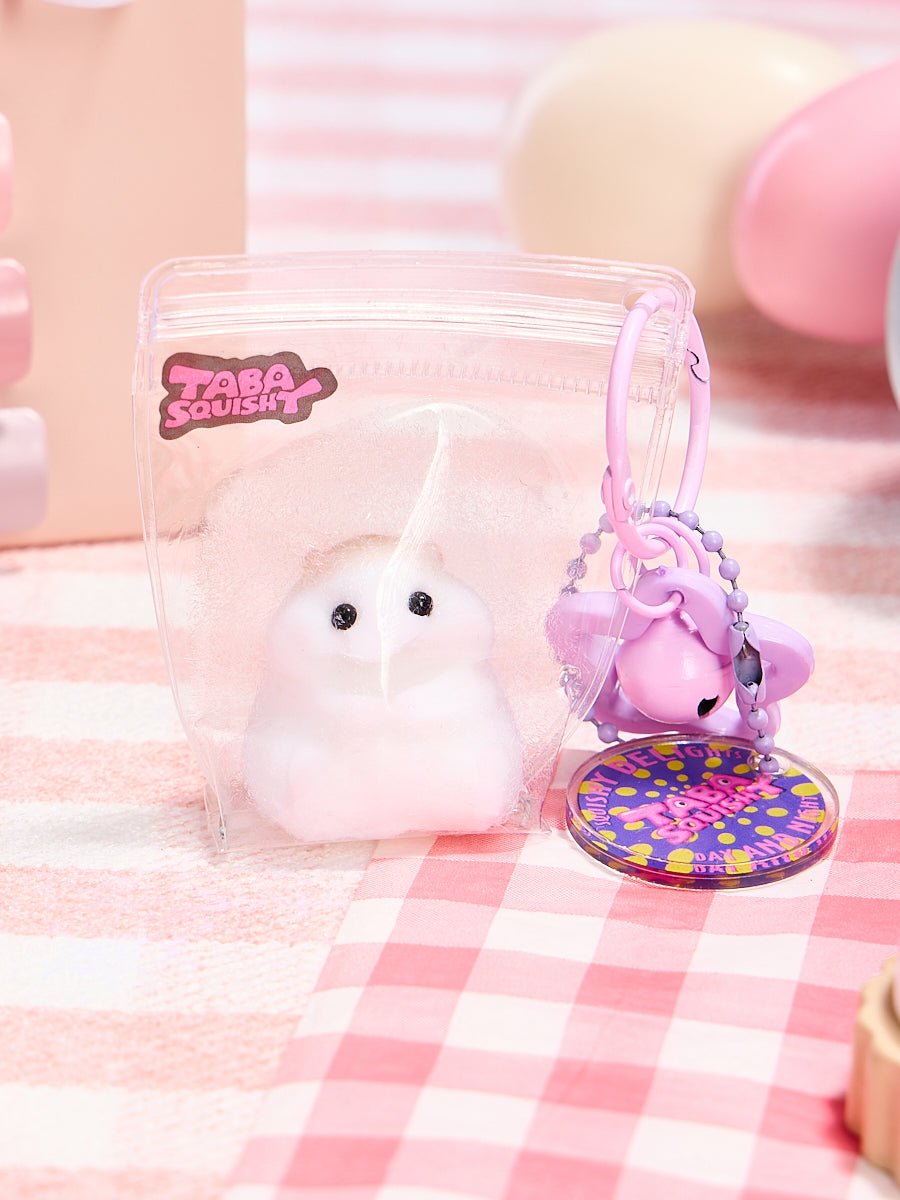 Flocked Mini Hamster Taba Squishy