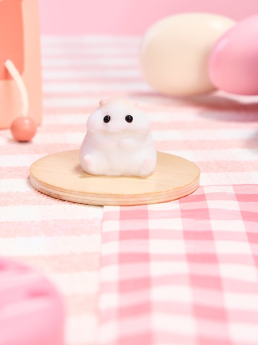 Flocked Mini Hamster Taba Squishy