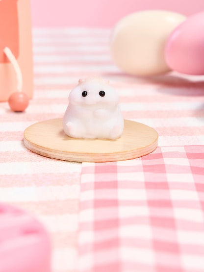 Flocked Mini Hamster Taba Squishy