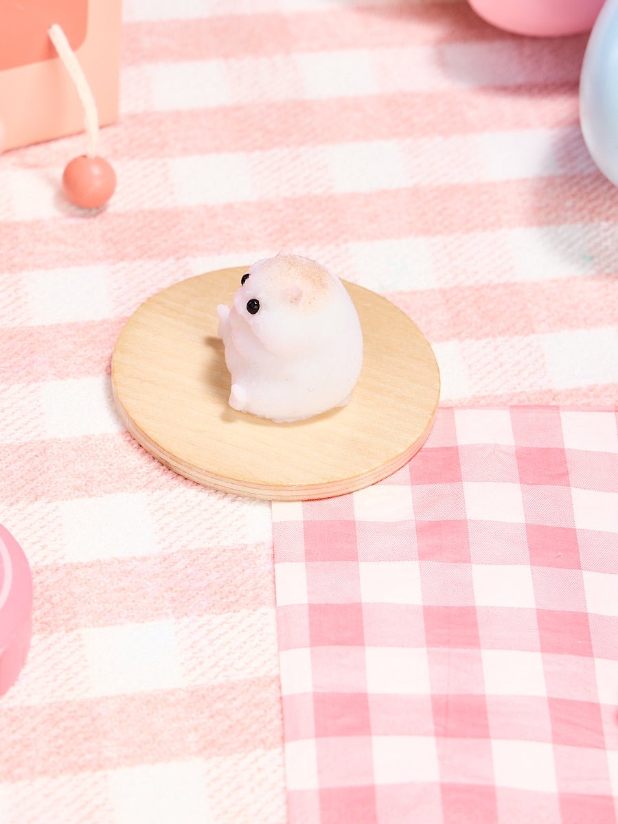 Flocked Mini Hamster Taba Squishy