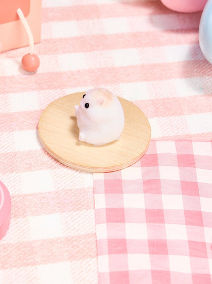 Flocked Mini Hamster Taba Squishy
