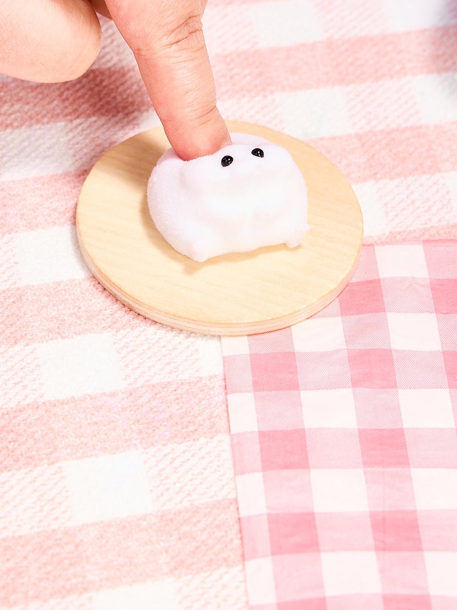 Flocked Mini Hamster Taba Squishy