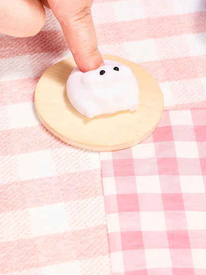 Flocked Mini Hamster Taba Squishy