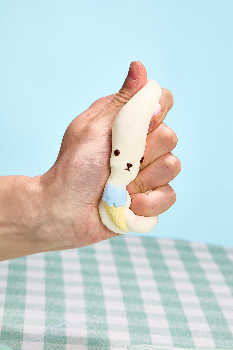 White Icecream Dog Taba Squishy