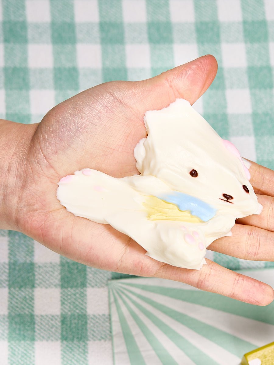 White Icecream Dog Taba Squishy
