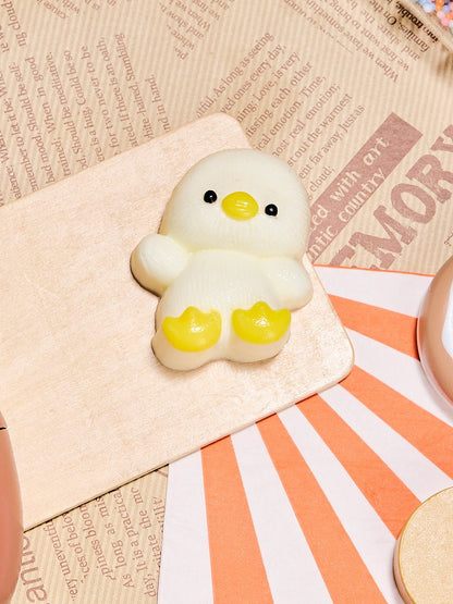Cute White Duck Taba Squishy