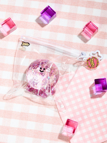 Blingbling Fuchsia Octopus Taba Squishy