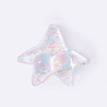 Blingbling Starfish Taba Squishy - Jelly Like