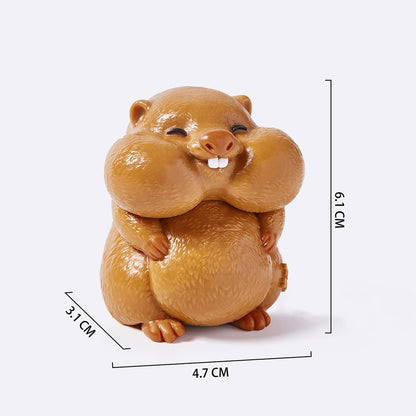 Sunny Groundhog Taba Squishy