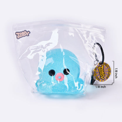 Glitter Blue Octopus Taba Squishy
