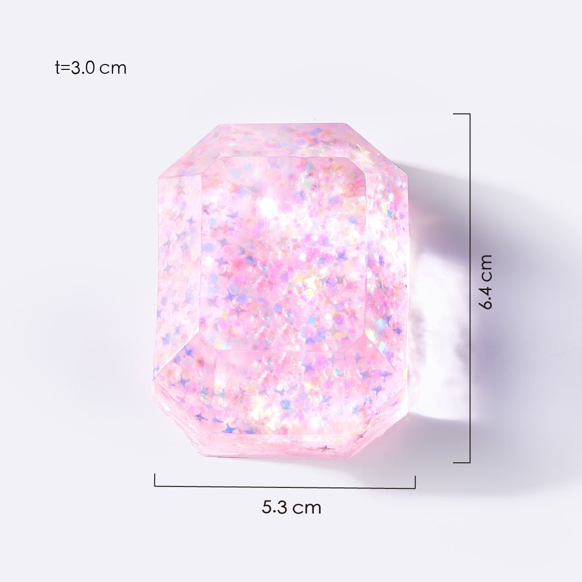 Blingbling Pink Crystal Taba Squishy