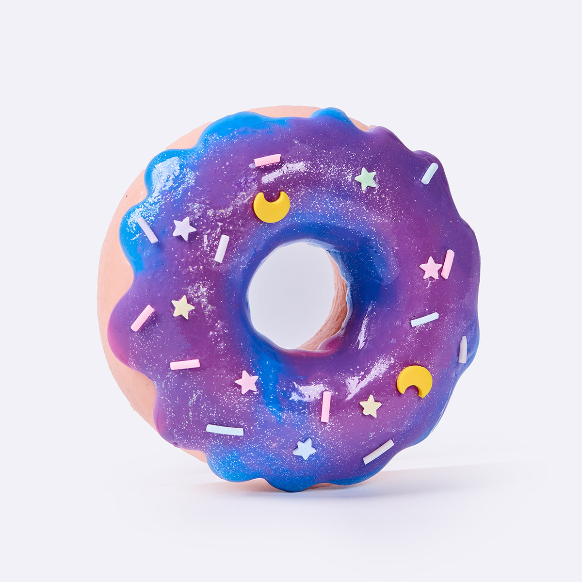 Jumbo Blueberry Lavender Donut Taba Squishy