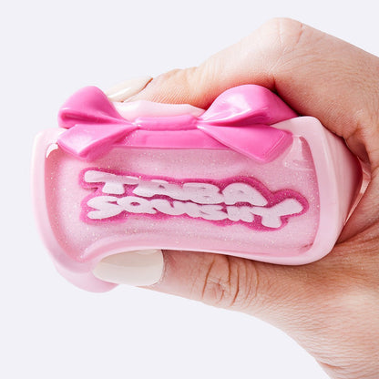 Perfume with Pink Bow