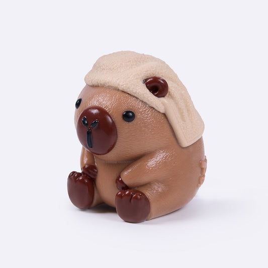 Brown Bandana Capybara Taba Squishy