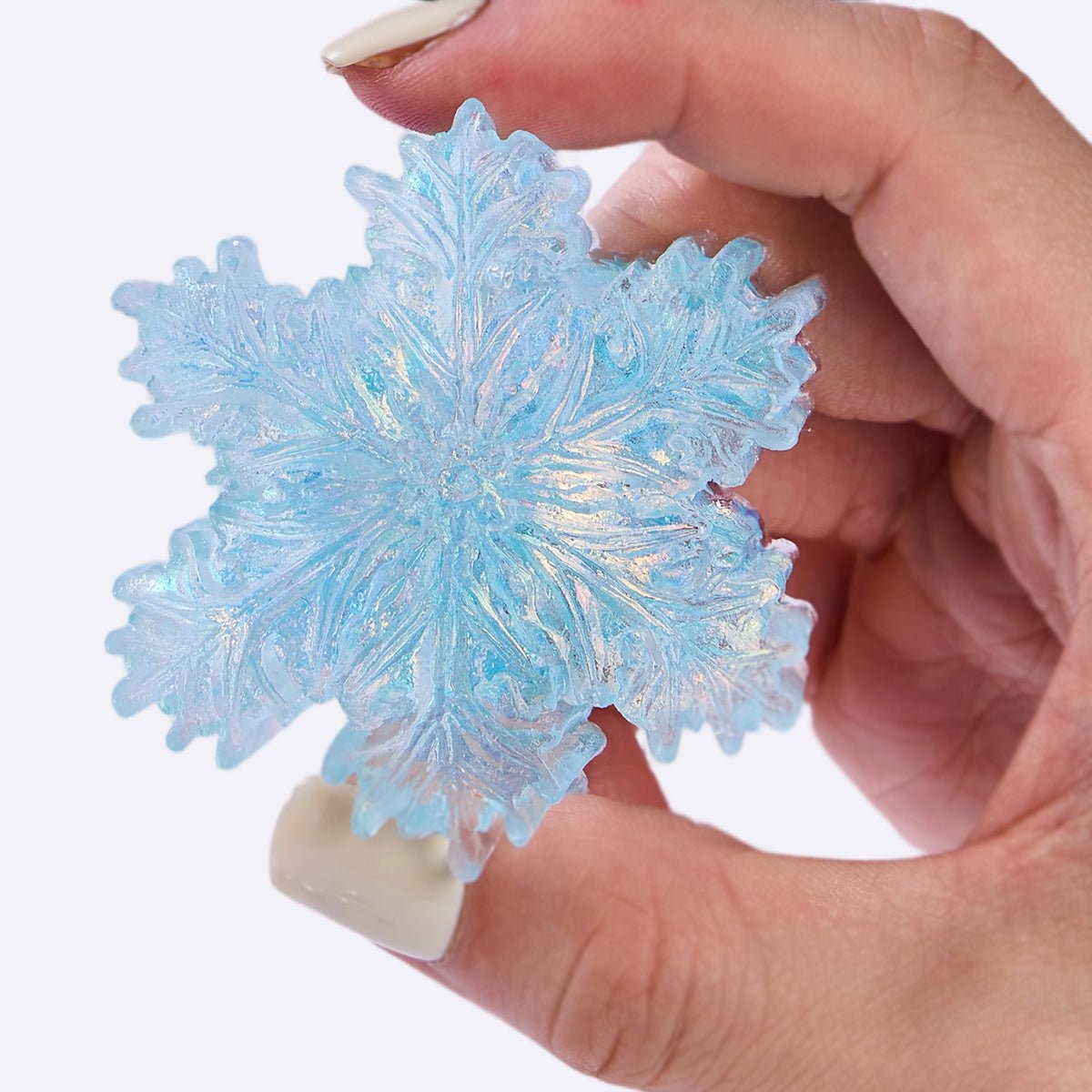 Blingbling Blue Snowflake Taba Squishy