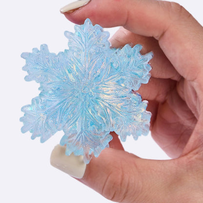 Blingbling Blue Snowflake Taba Squishy