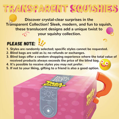 Transparent Blind Bag Taba Squishy