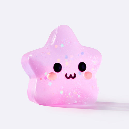 Pink Sassy Star Taba Squishy